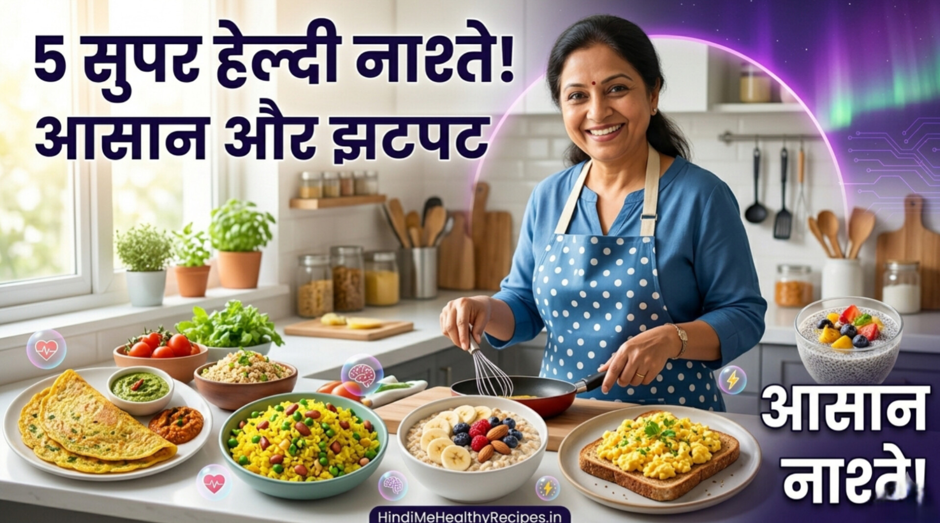 5 healthy breakfast recipe in hindi