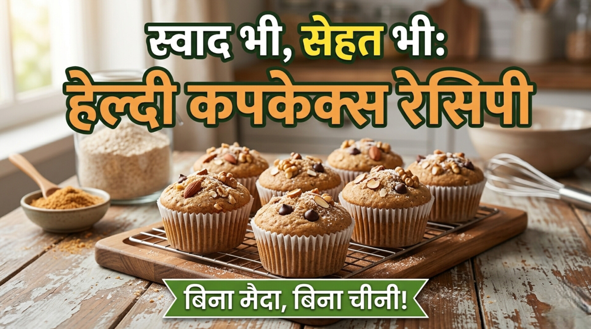 Healthy Cupcake Recipe