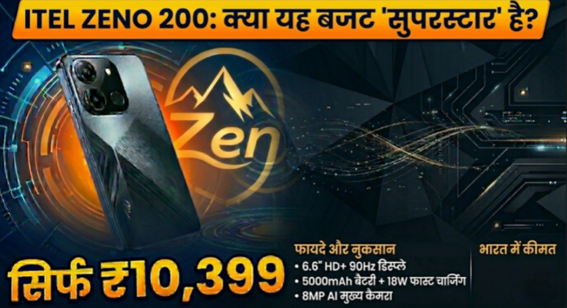 Itel Zeno 200 phone
