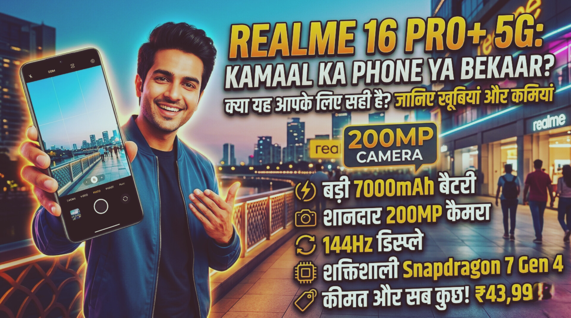 Realme 16 Pro+ 5G phone
