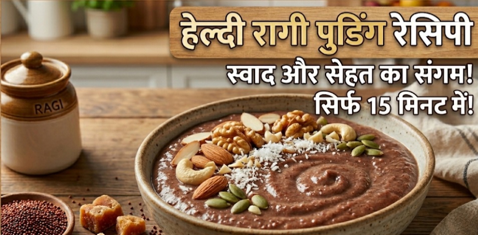 Ragi Pudding Recipe