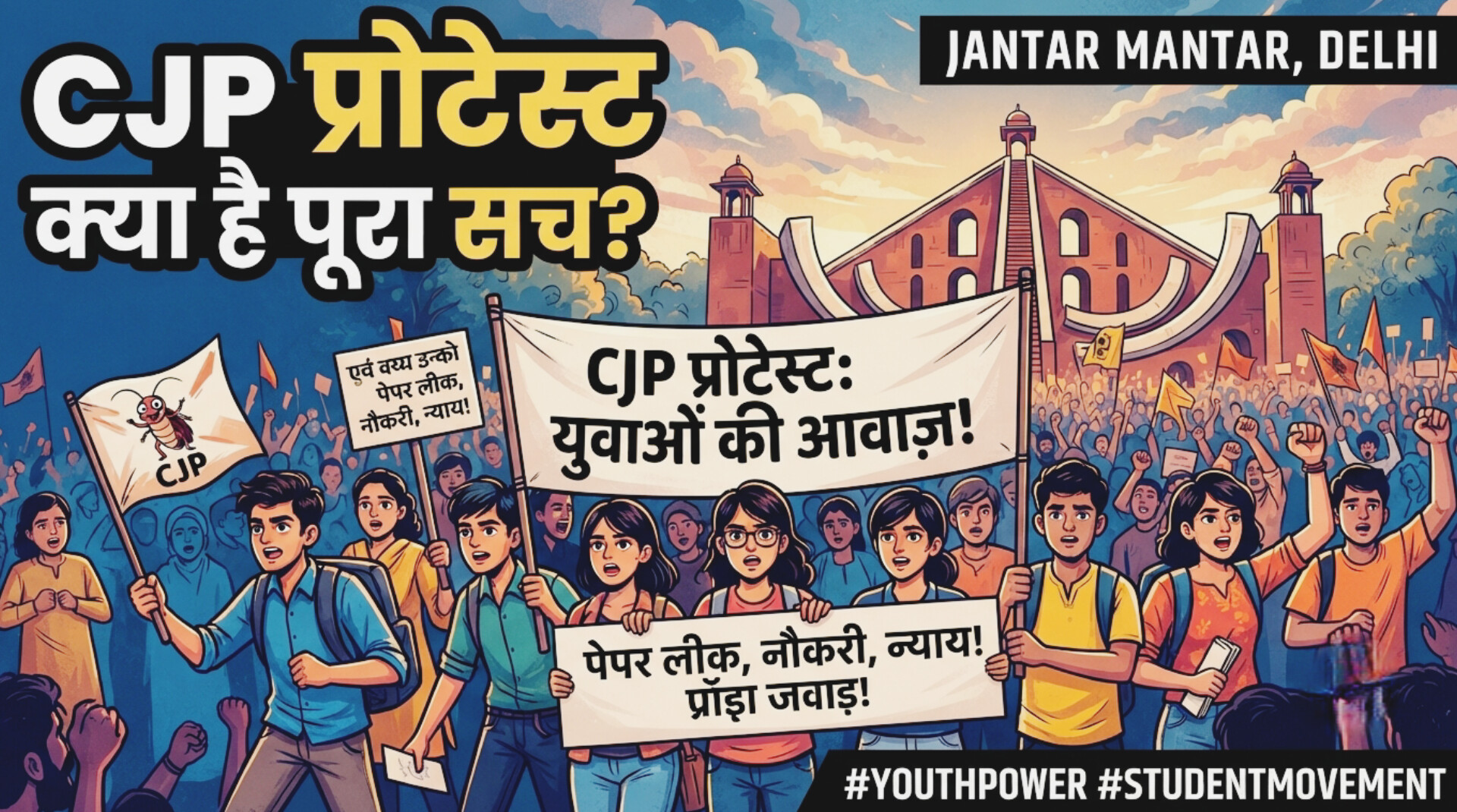 CJP protest news